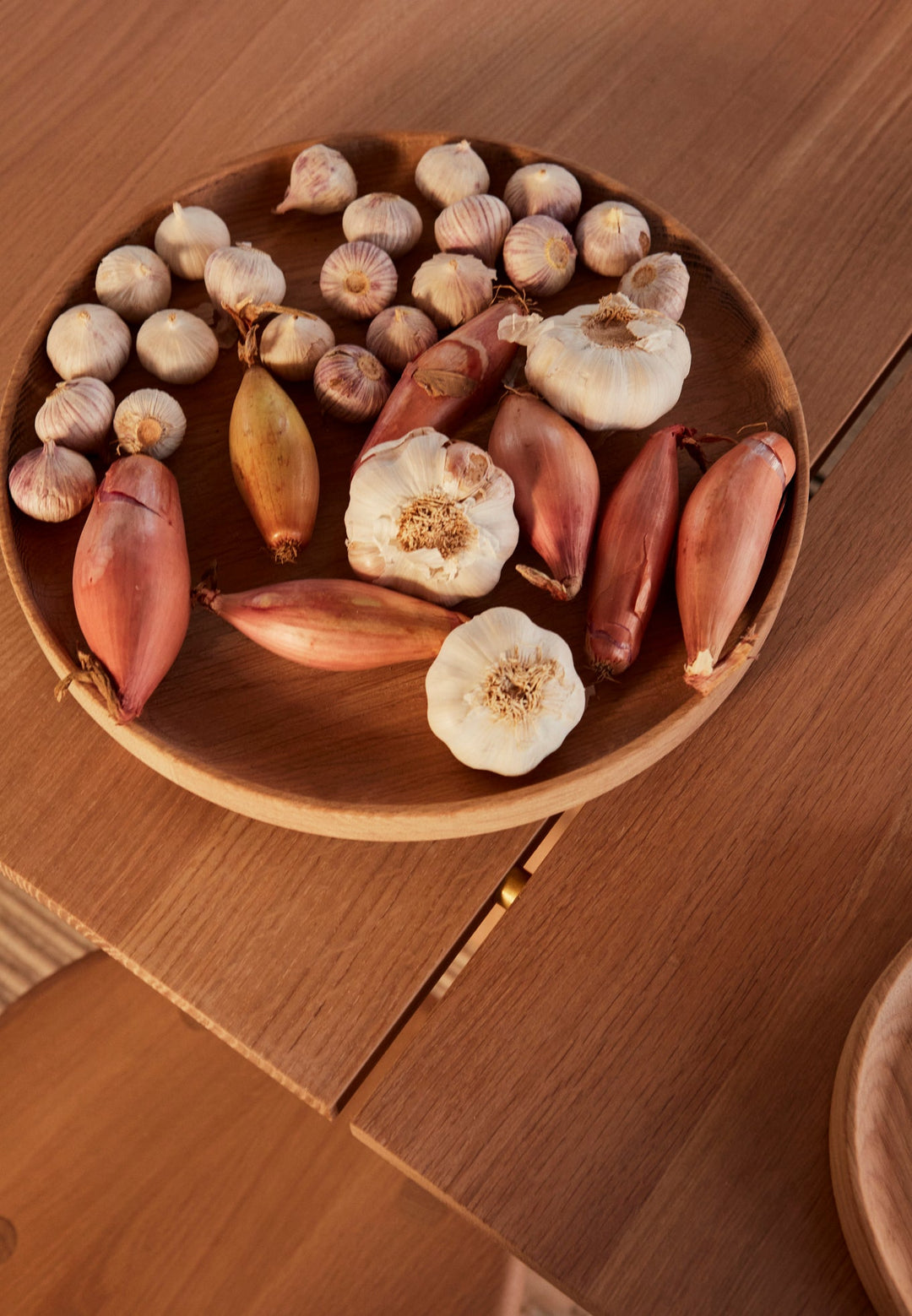 Large Inka Wood Tray Round in Nature