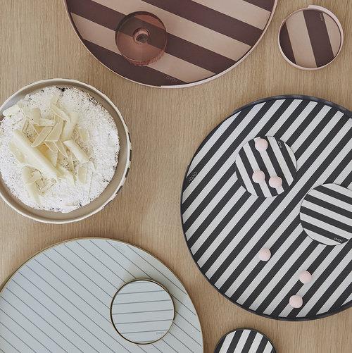 Oka Coaster in Anthracite