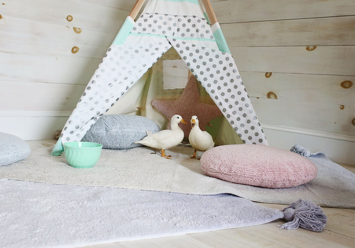Big Dot Cushion in Pink design by Lorena Canals