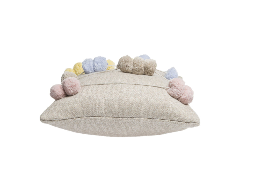 Knitted Counting Frame Cushion