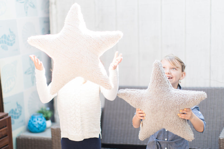 Star Cushion in Beige design by Lorena Canals