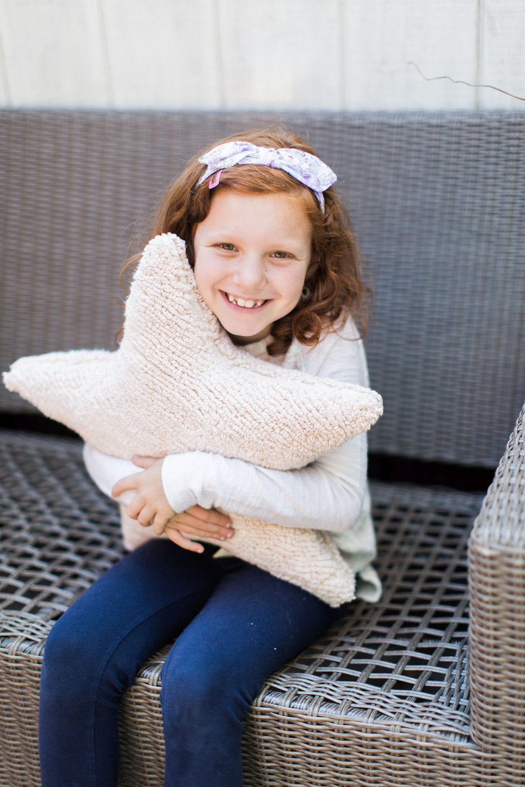 Star Cushion in Beige design by Lorena Canals