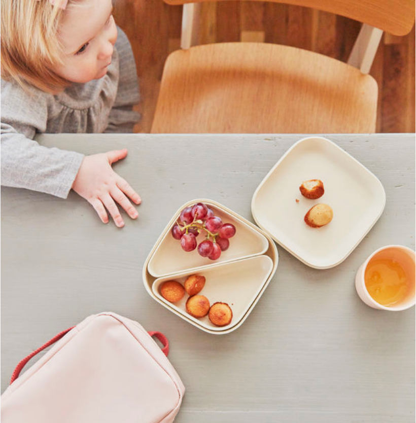 Go Square Bento Lunch Box in Various Colors design by EKOBO