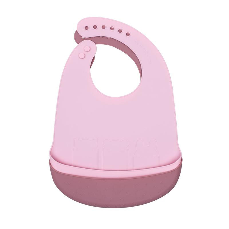Catchie Bibs - Dusty Rose & Powder Pink