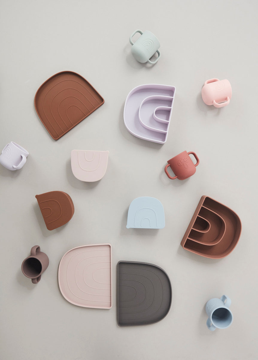 Pack of 2 Kappu Cup in Lavender/Caramel