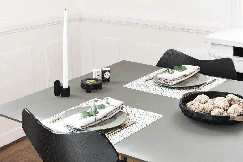 Round Sporta Bread Basket in Black design by OYOY