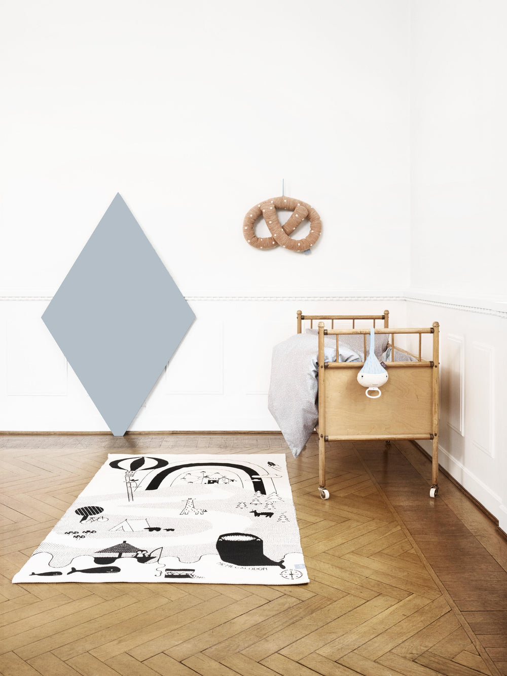 Mr. Megalodon Adventure Rug design by OYOY