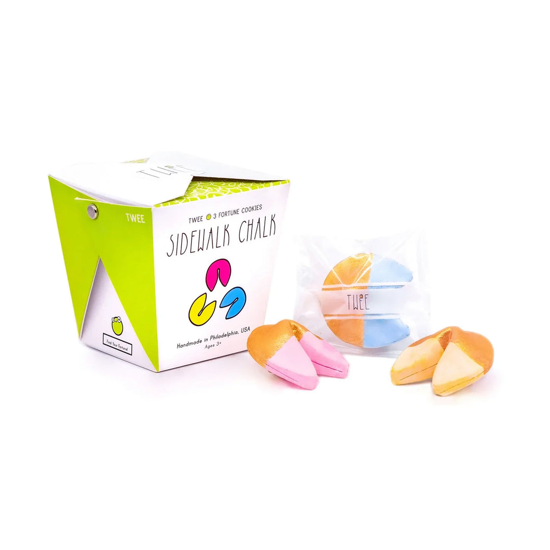 TWEE Fortune Cookie Sidewalk Chalk